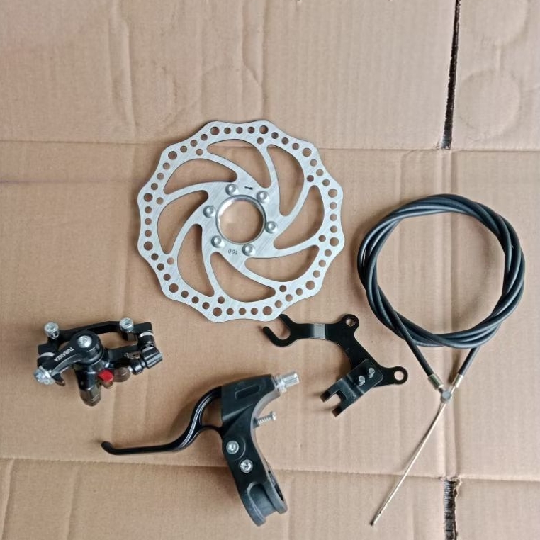 PAKET MODIF REM SET CAKRAM BMX POLYGON RAZOR, ROGUE, JUMPER, STRUMER ONTHEL