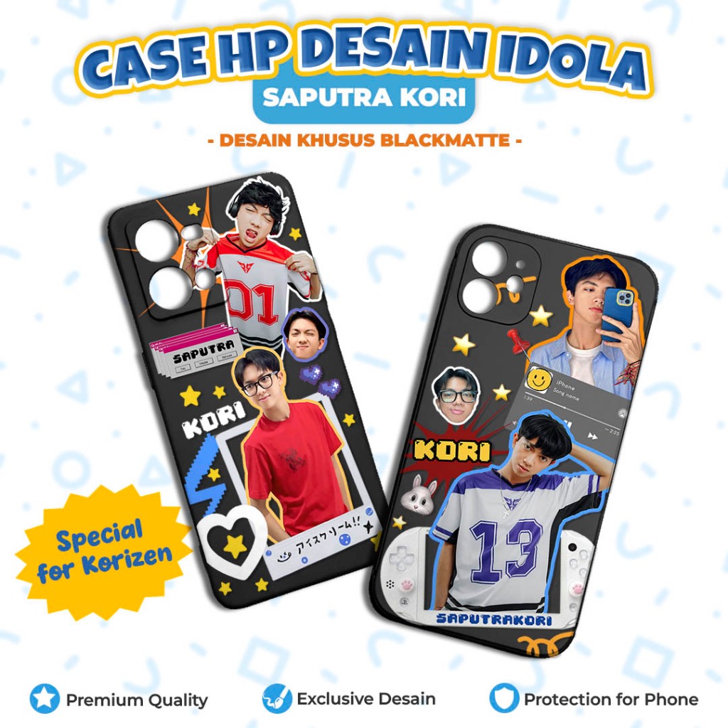 Case HP Softcase Kori Saputra – Custom Design Print UV All Type HP