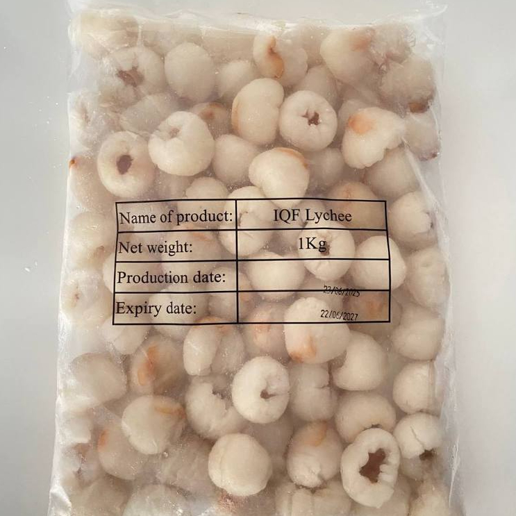 FROZEN LYCHEE 1KG - BUAH LECI BEKU 1KG
