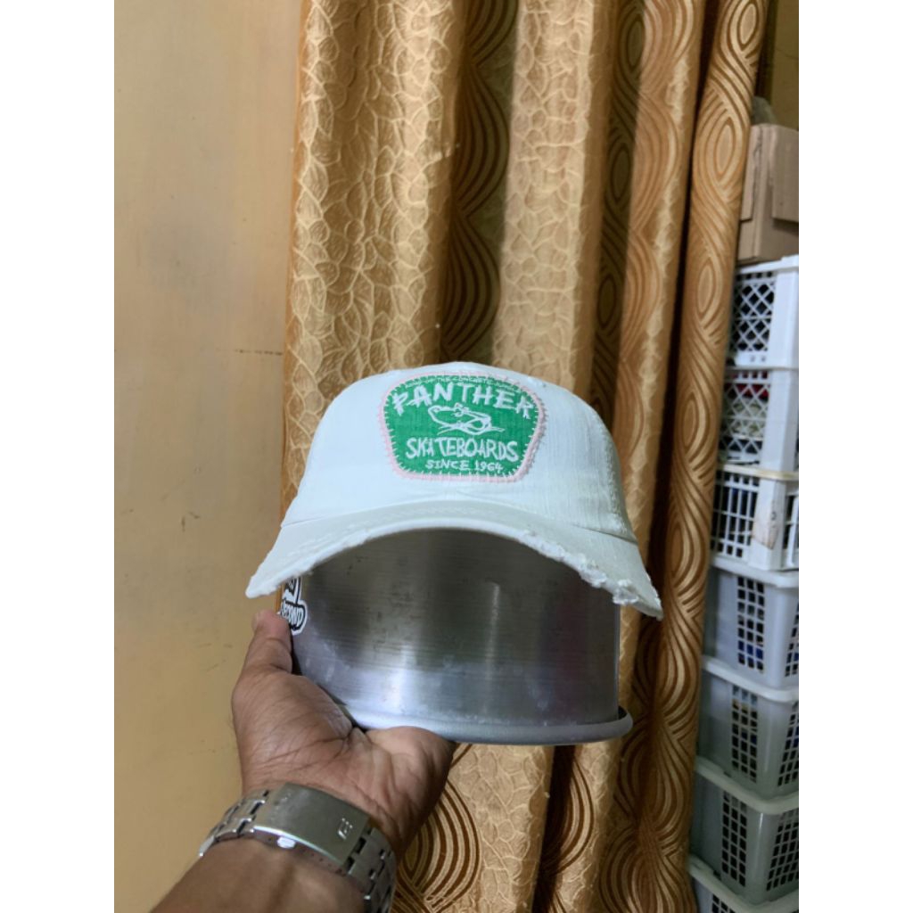 TOPI PINKPANTHER/TOPI BEKAS/TOPI LELONG