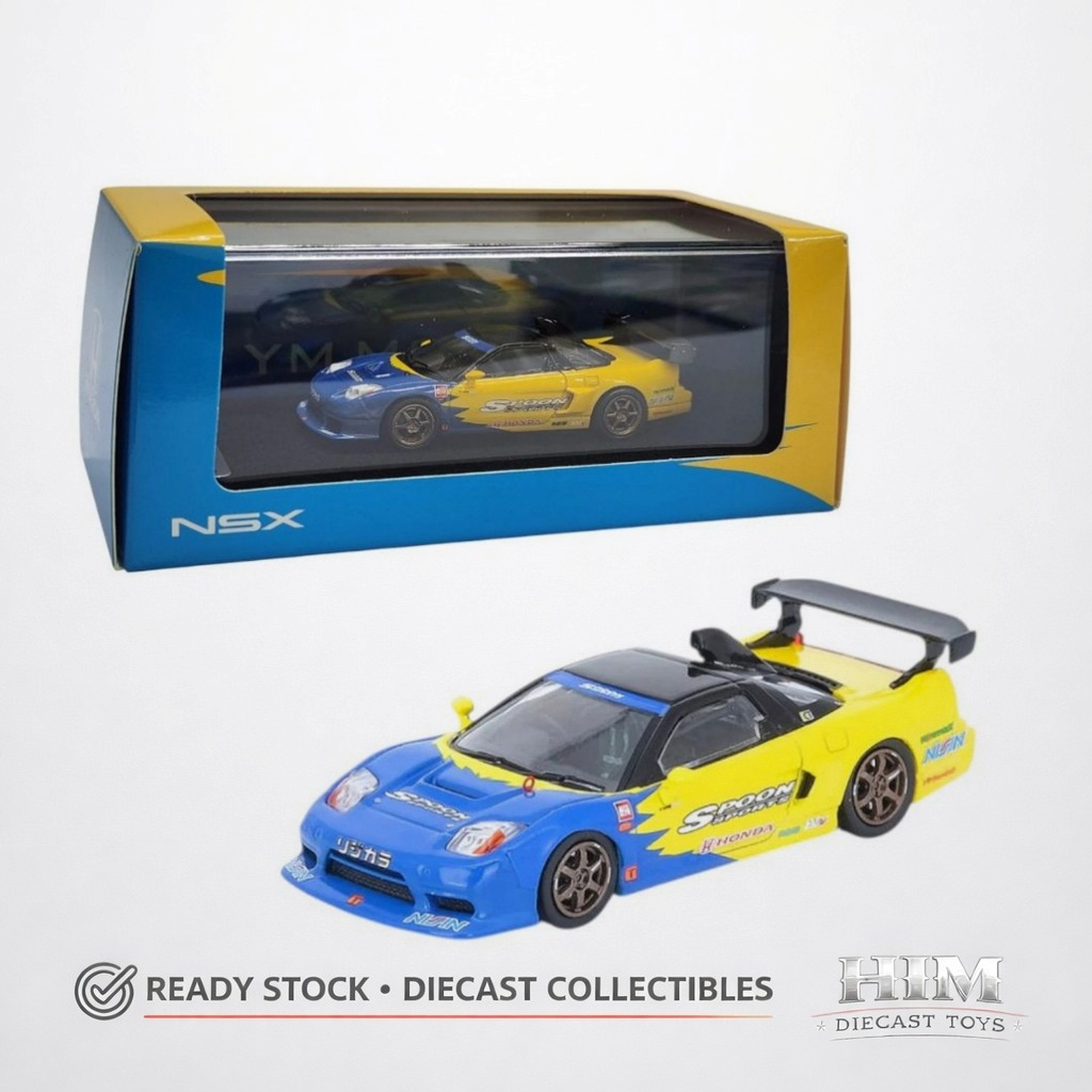 YM Model 1/64 Honda NSX Type R Spoon Sports