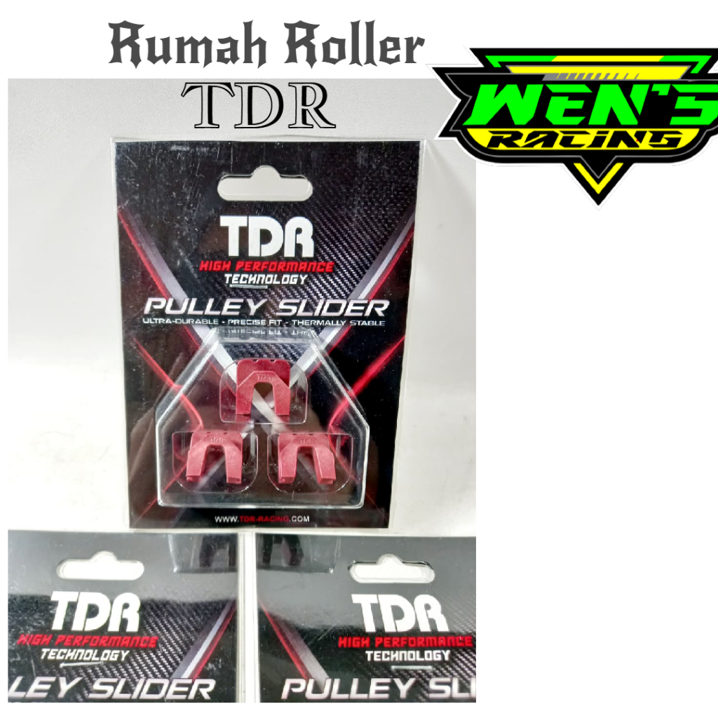 KLIP RUMAH ROLLER TDR SLIDER PULLEY RUMAH ROLLER ORIGINAL TDR KARET