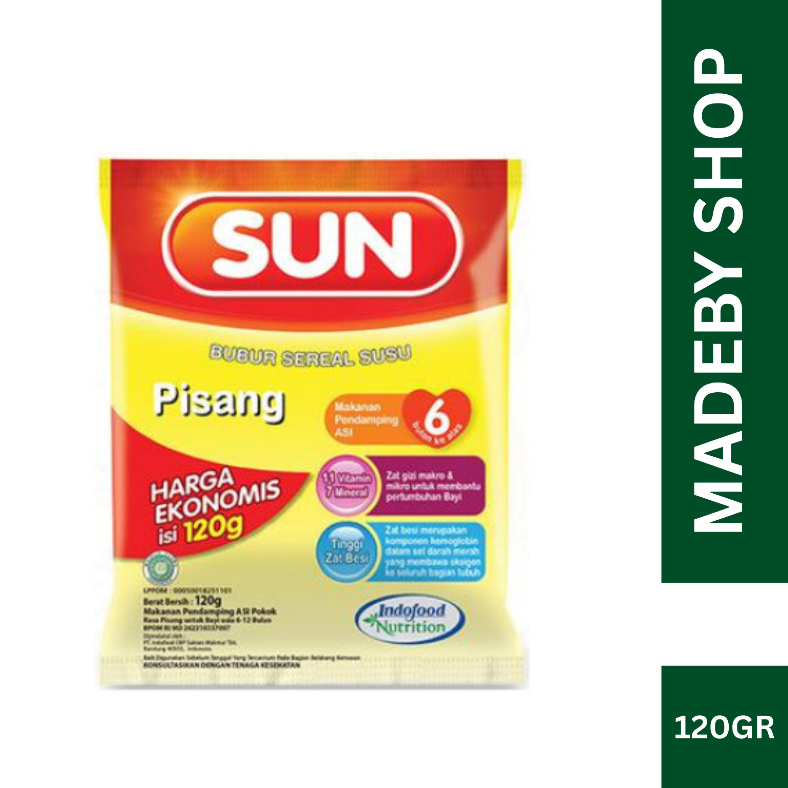 Sun Bubur Ekonomis Pisang 120Gr