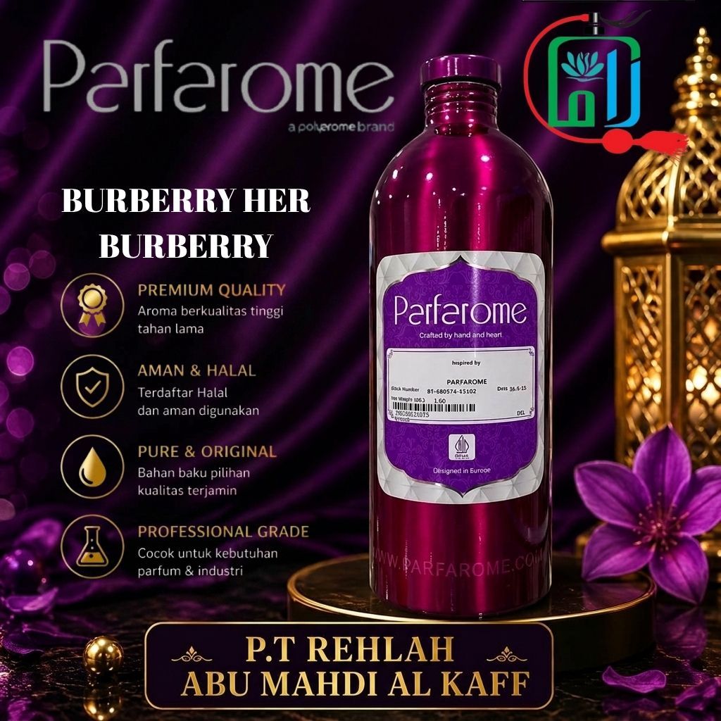 BURBERRY HER BY PARFAROME [ DELUXE ] SEGEL KALENG 1 KG ORIGINAL