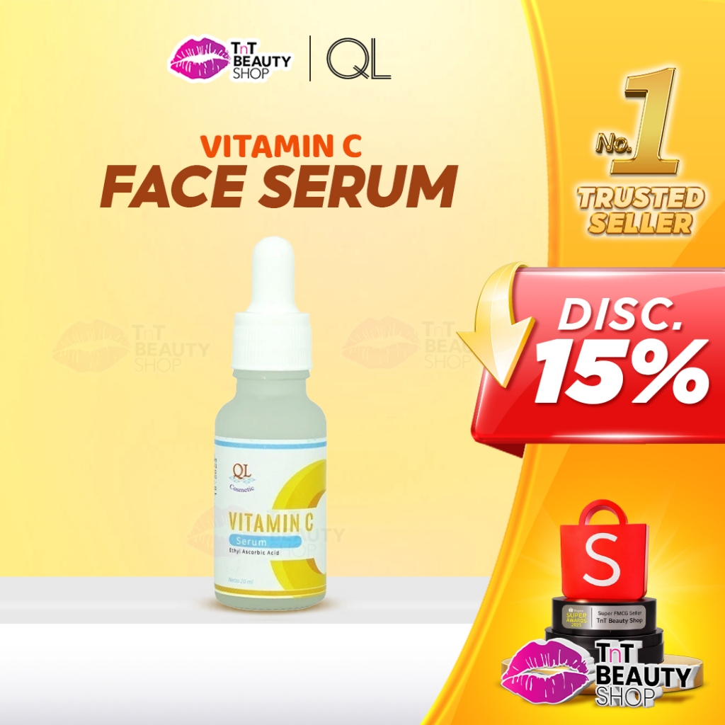 QL Cosmetic Vitamin C Serum Ethyl Ascorbic Acid 20ml| TnT Beauty Shop