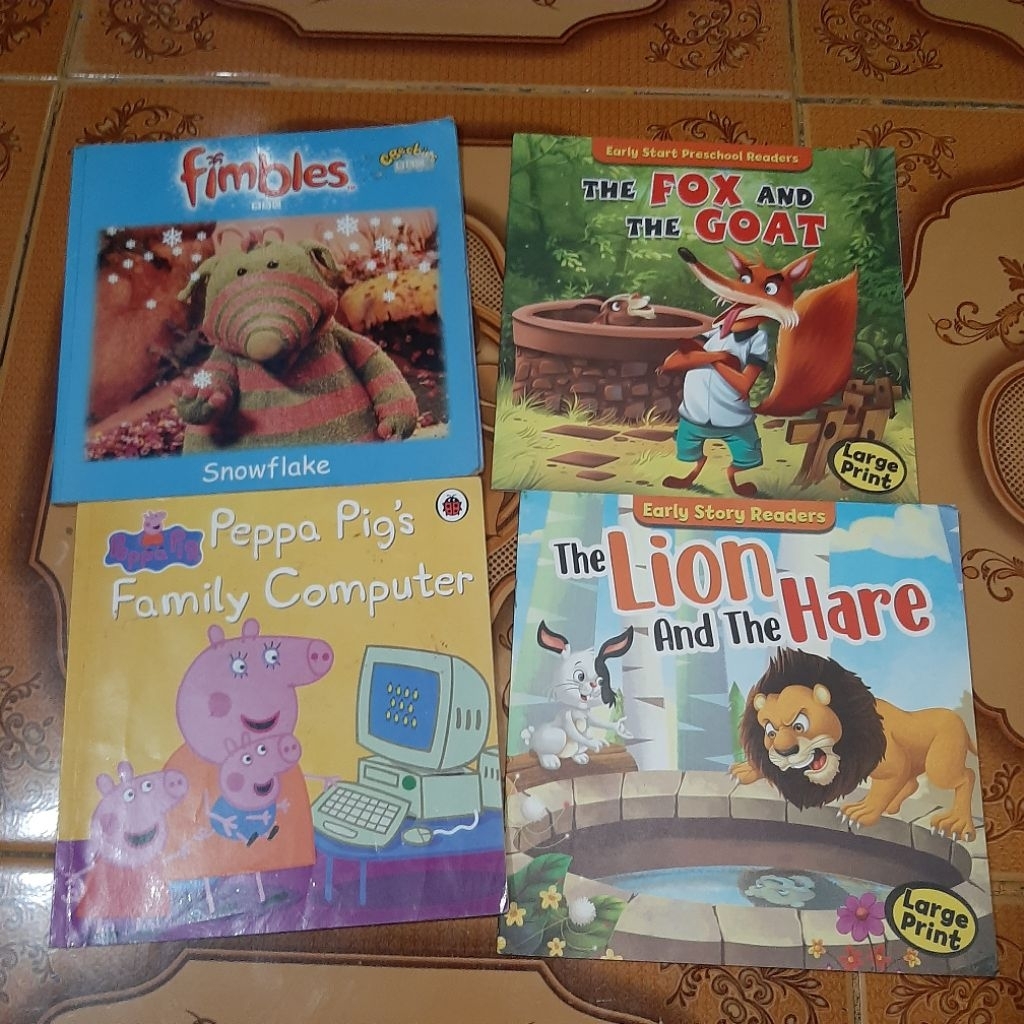 Mind To Mind English Story Book Early Story Reader The Lion And The Hare , The Fox and the goat , st