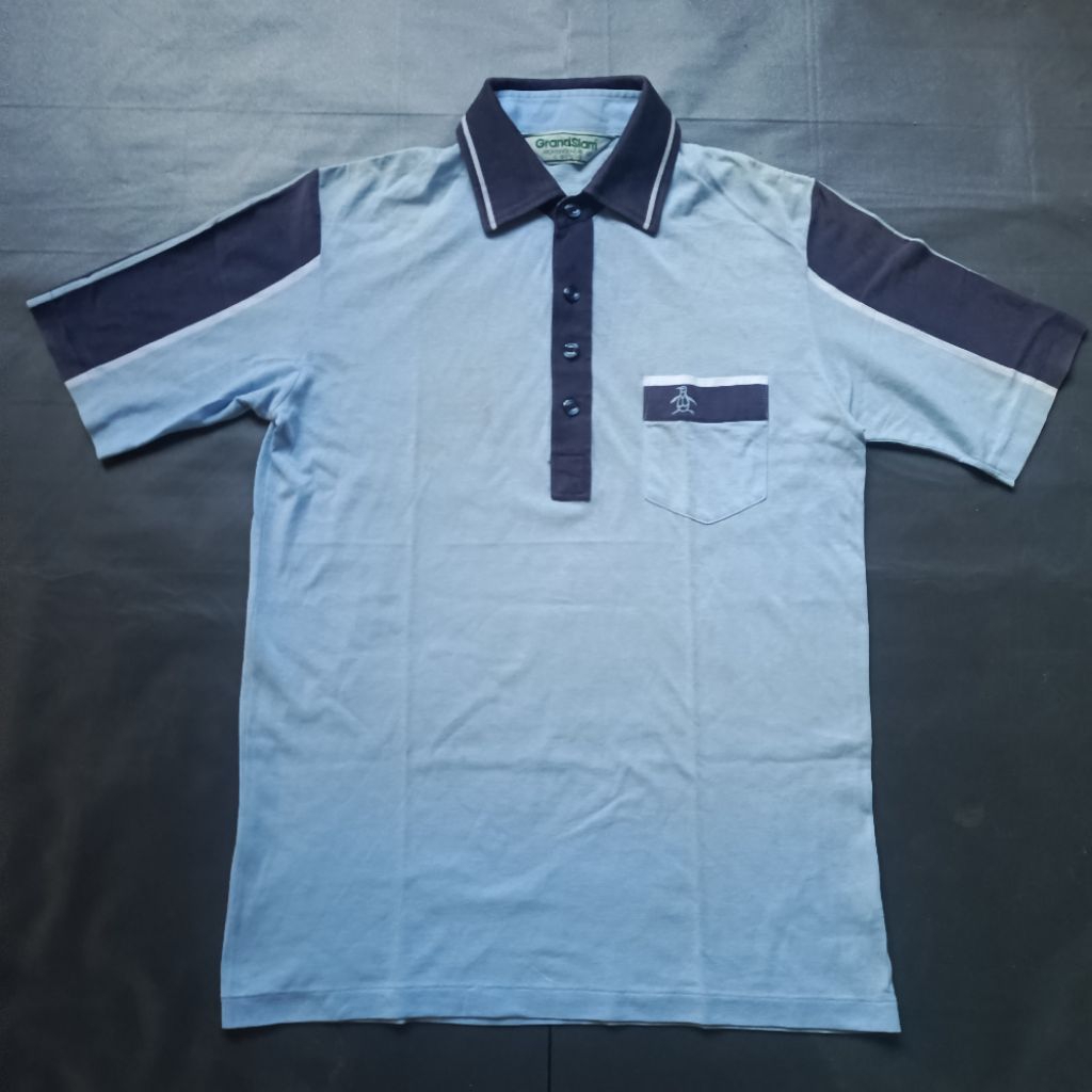 Grandslam Munsingwear Penguin Vintage Polo Shirt Size Pria kaos pria kemeja pria golf