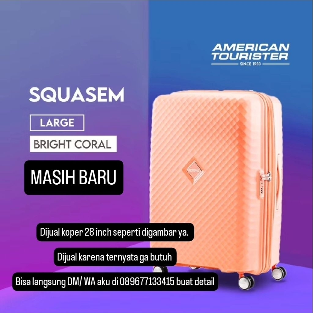 SQUASEM Koper American tourister 28inch 28 inch