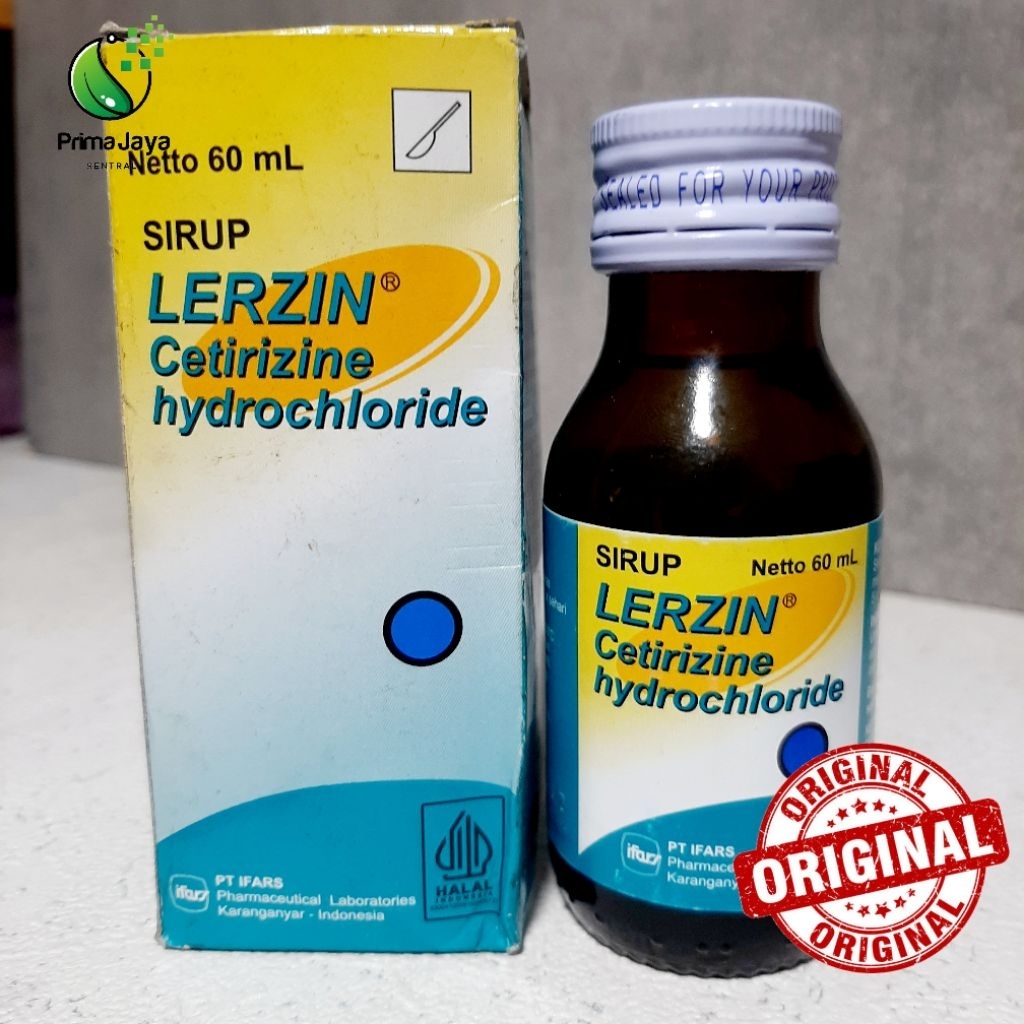 LERZIN / OBAT BATUK ALERGI SYRUP