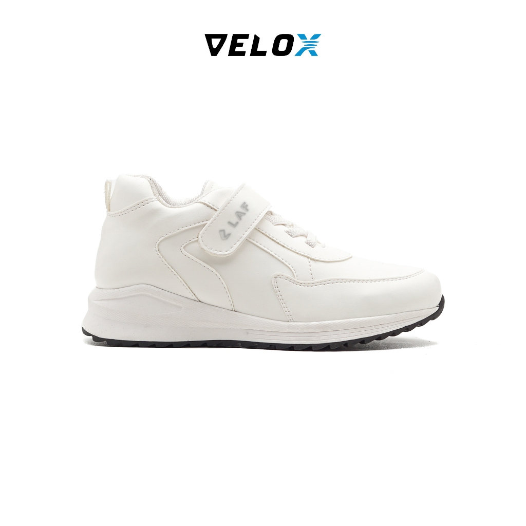 VELOX - Sepatu Sekolah Anak Laki laki Perempuan Unisex Sneakers Casual Daily Fashion Putih - Wynn