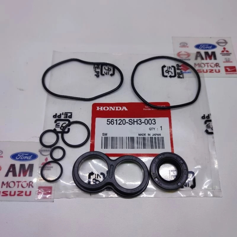 SEAL POMPA POWER STEERING ATAS ATAU SEAL POWER STEERING KIT ATAS GRAND CIVIC
