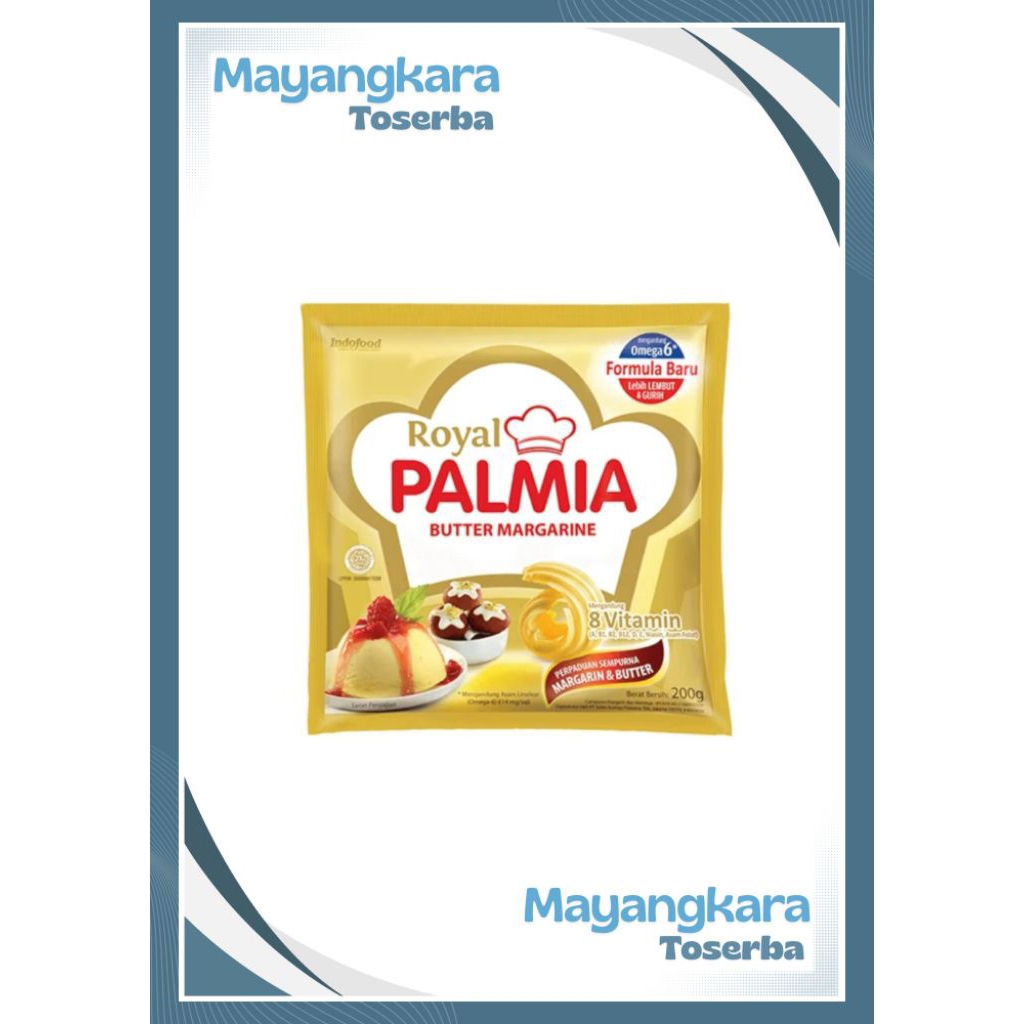 ROYAL PALMIA Butter Margarine Mentega 200 gr/Royal palmia 200gr / Royal palmia murah