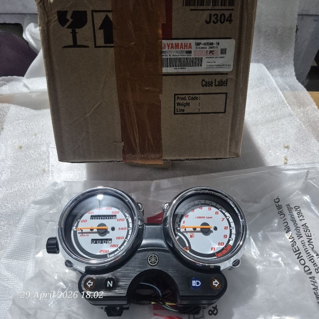 Speedometer spido spedo Yamaha scorpio z old 5BP original yamaha YGP 5BP-H3500-10
