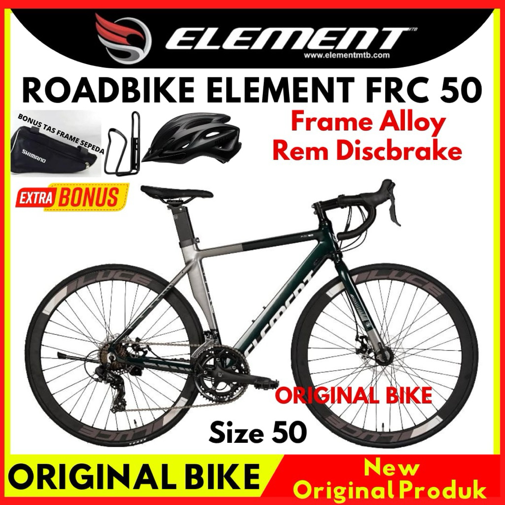 Sepeda Roadbike 700c Element FRC 50 Frame Alloy Terbaru