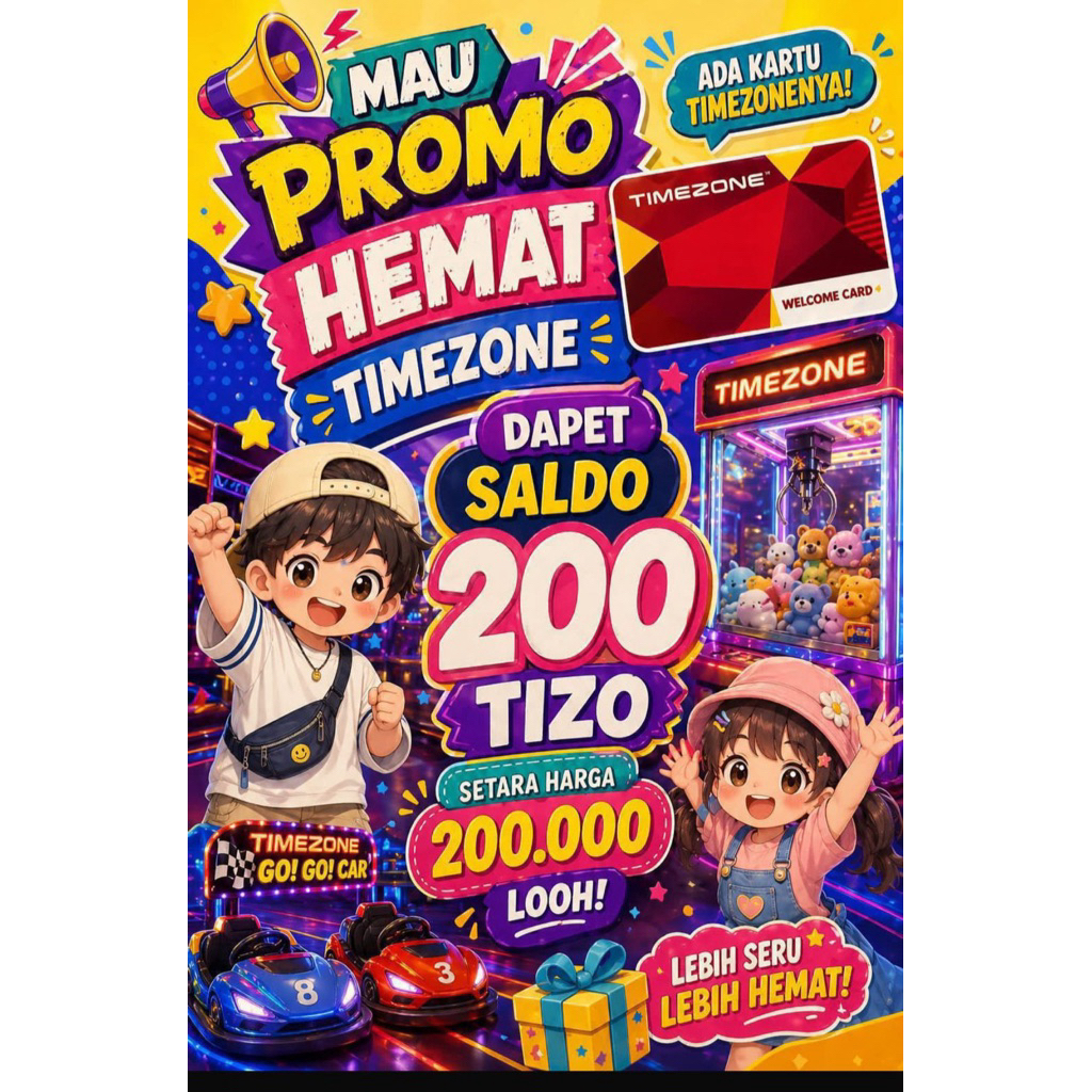 WELCOME CARD TIMEZONE POWERCARD isi 200 TIZO