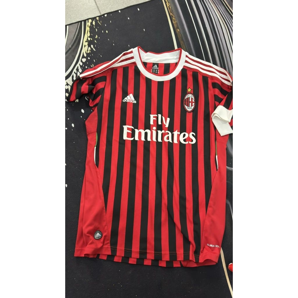 jersey ac milan 2011/12 home second