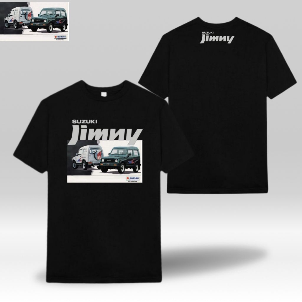 Tshirt kaos kaos keren jeep offroad jimny katana