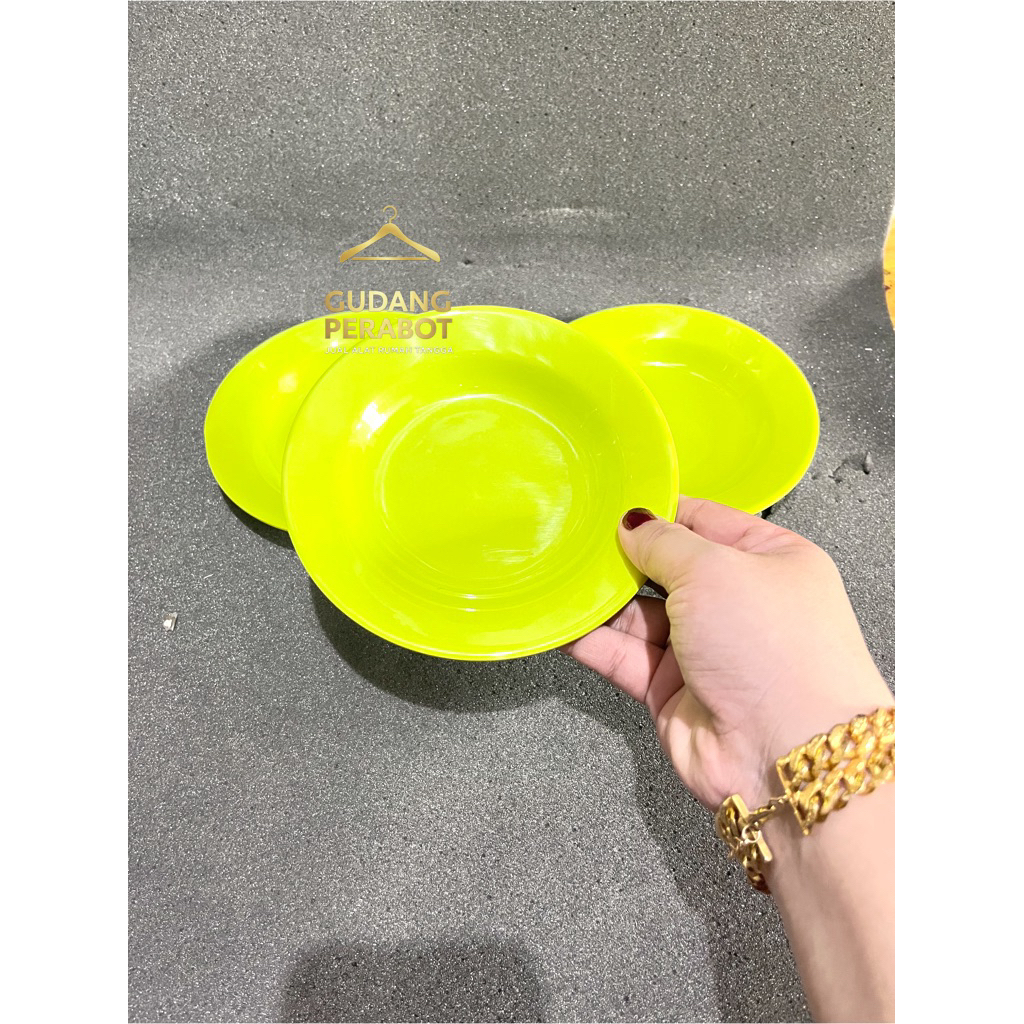Piring kecil melamin 6 inch