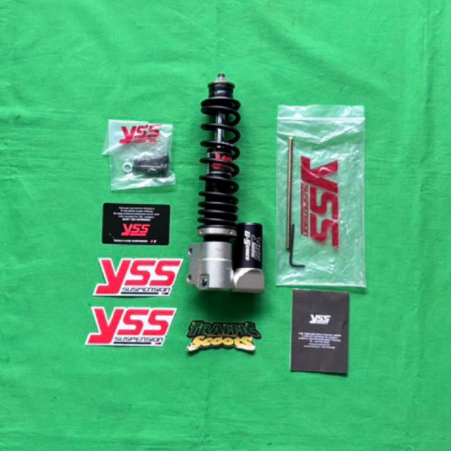 shock vespa matic yss g series black depan,200mm,pnp sprint,primavera