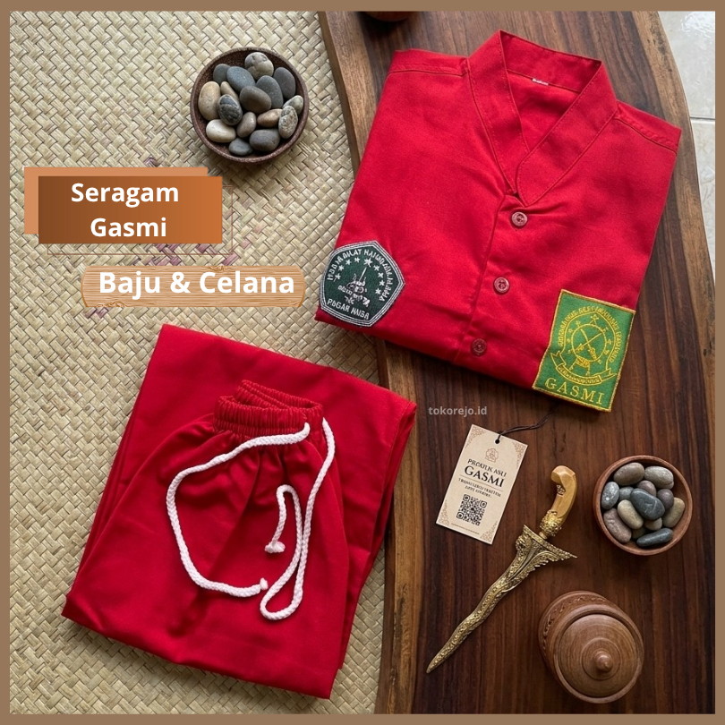Seragam Gasmi / Seragam Pencak Silat / Baju Silat Gasmi