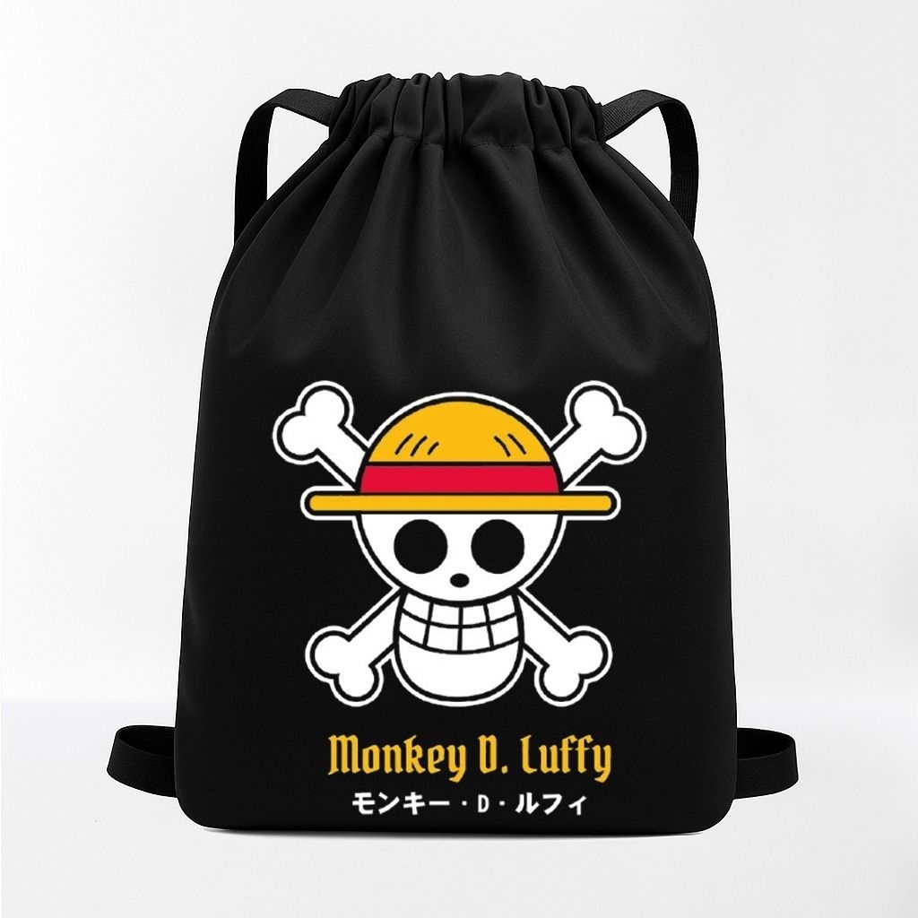 BESTPROMO COD Tas Ransel Gendong Serut Pria dan Wanita Anti Air / Kantong Serut bahan cordura tebal