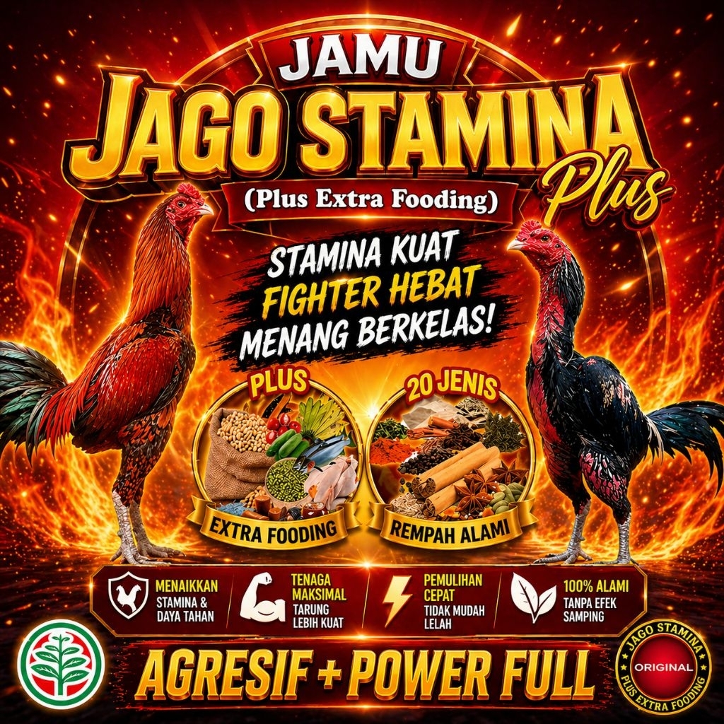 Jamu Ayam Bangkok Stamina Plus Extra Fooding