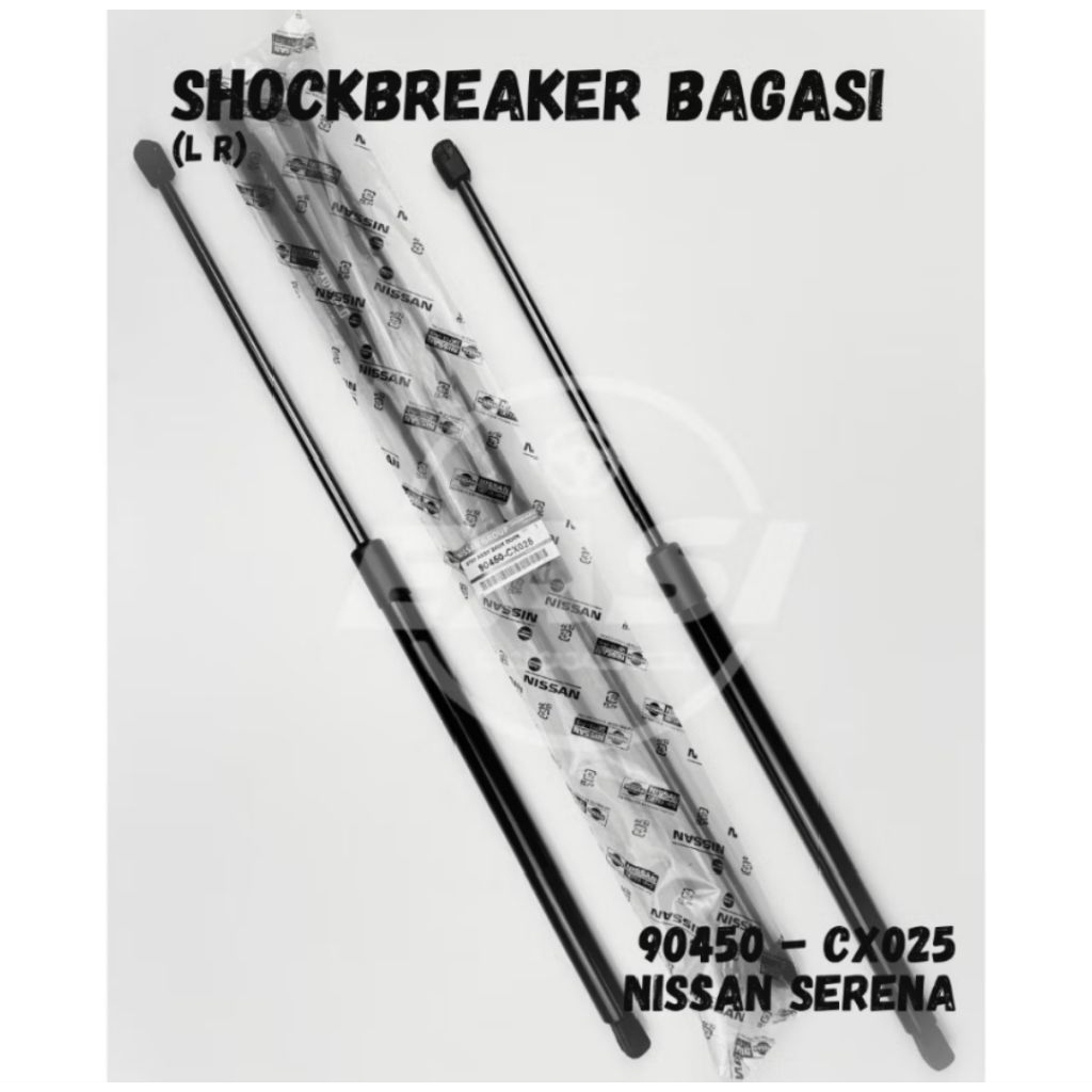 Shock Bagasi/Pintu Belakang Nissan Serena C24