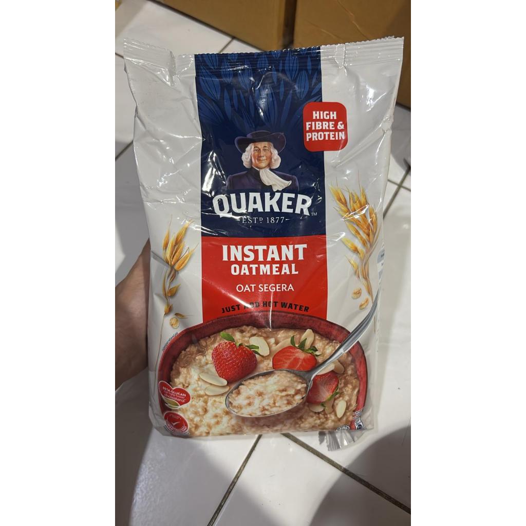 Quaker Instan Oat Segera 1.2Kg Malaysia Oatmeal Instan
