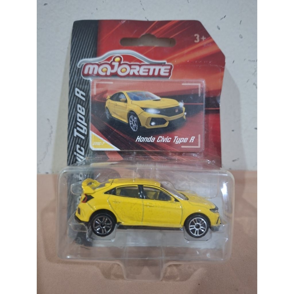 MAJORETTE HONDA CIVIC TYPE R KUNING