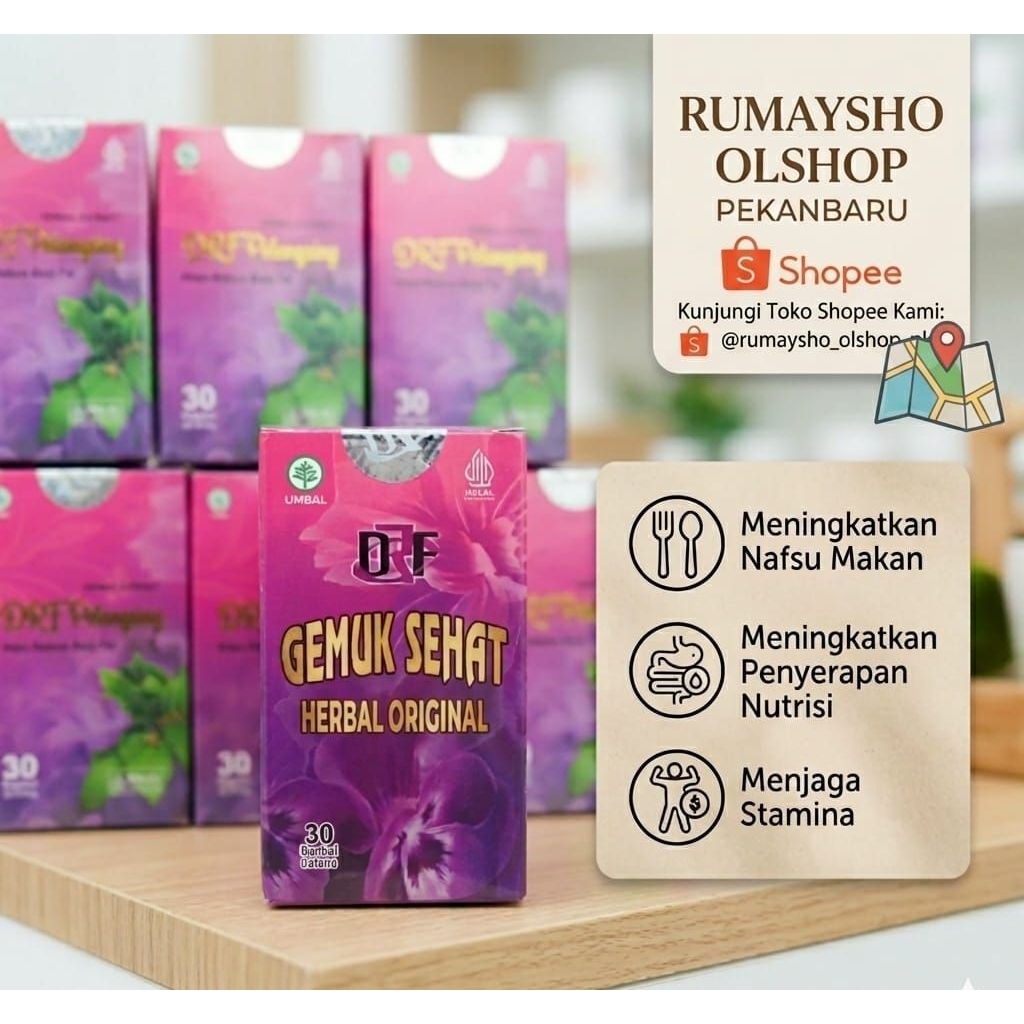 DRF herbal gemuk sehat
