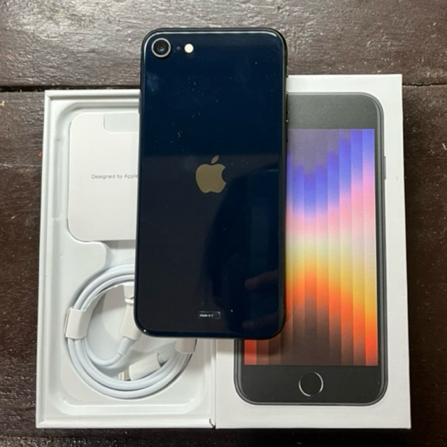 preloved iphoneSE gen 3 2022 128gb second ibox