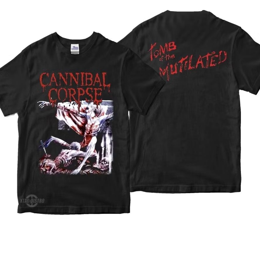 Kaos CANNIBAL CORPSE - TOMB OF MUTILATED tshirt band death metal oldschool rock pop metal built up p
