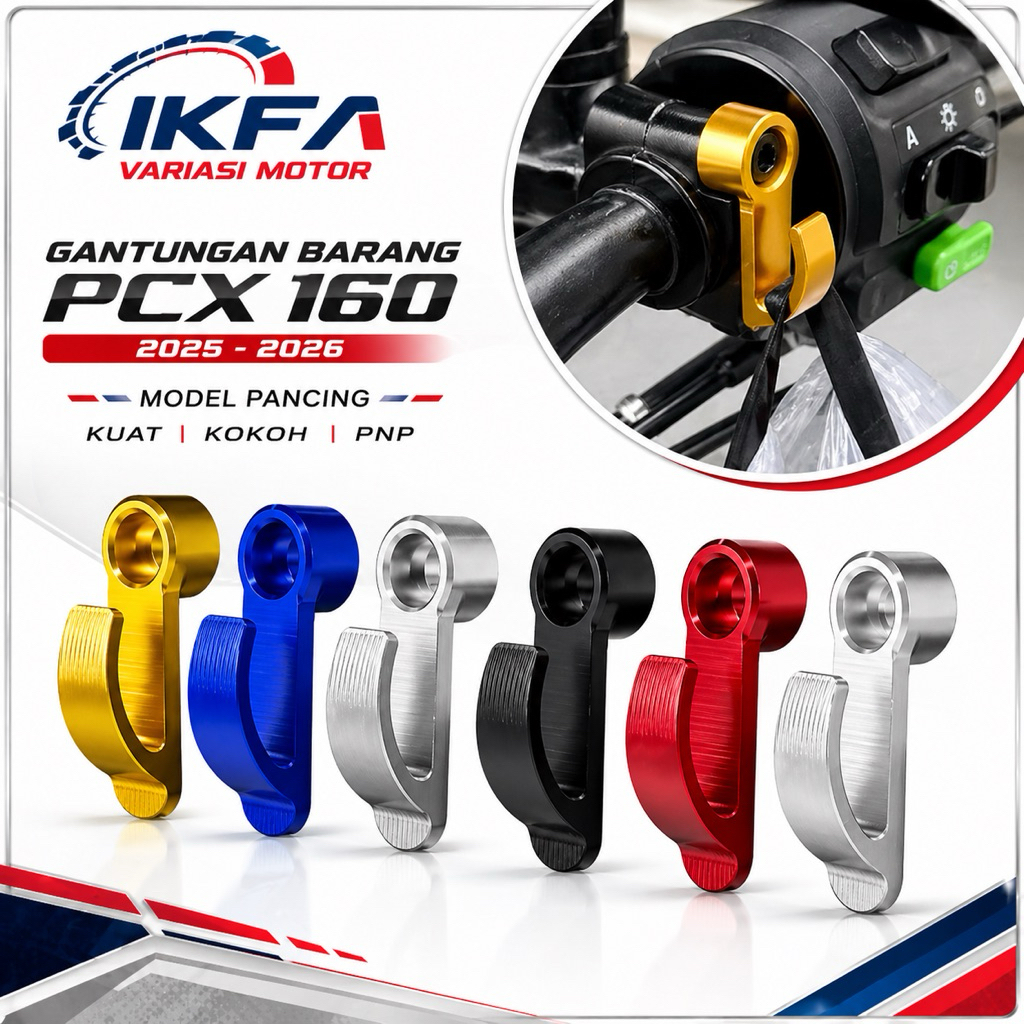 Gantungan Barang Motor PCX 150 PCX 160 PCX ROADSYNC - Gantungan Barang Honda PCX