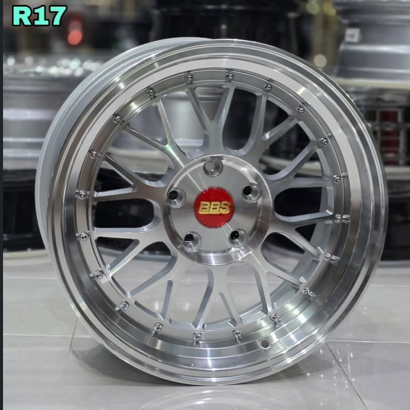 velg mobil BBS LM ring 17 Pcd.5-114.3 Lebar 7.5_8.5 Et.40_38 untuk innova ertiga l300 xpander