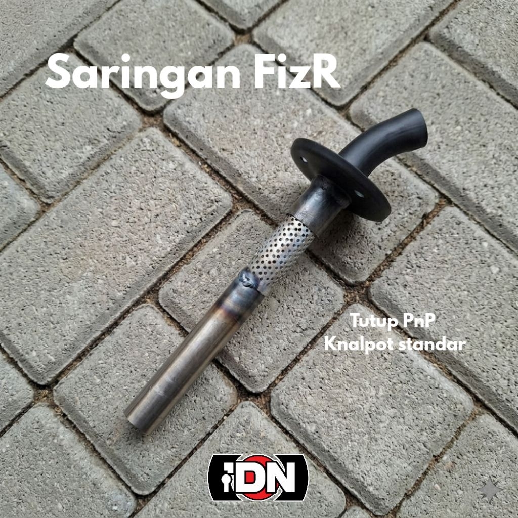 Saringan Sarang Knalpot FizR Fiz R F1zr Standar Bobok Model Sar1/4 Seperempat Moncong Bengkok Suara 