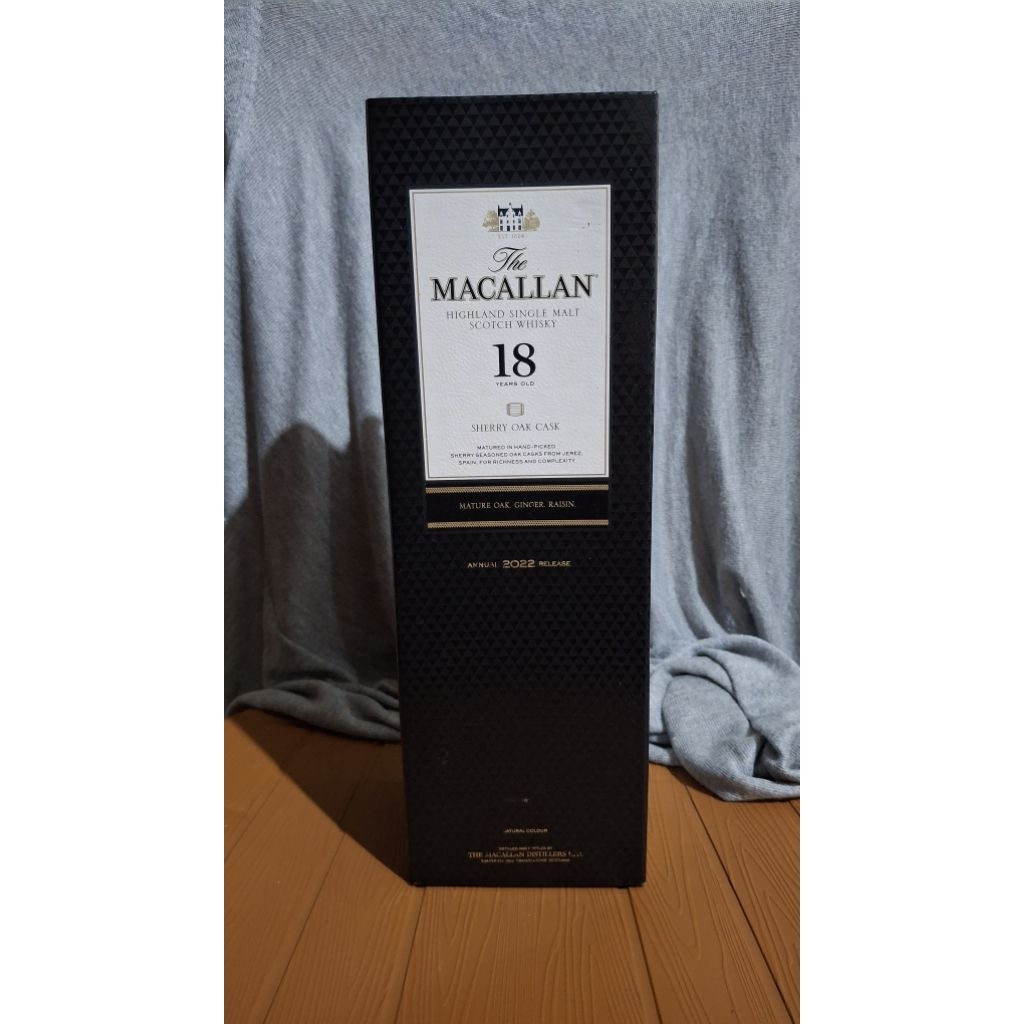 The MACALLAN "Sherry oak" (Box only)
