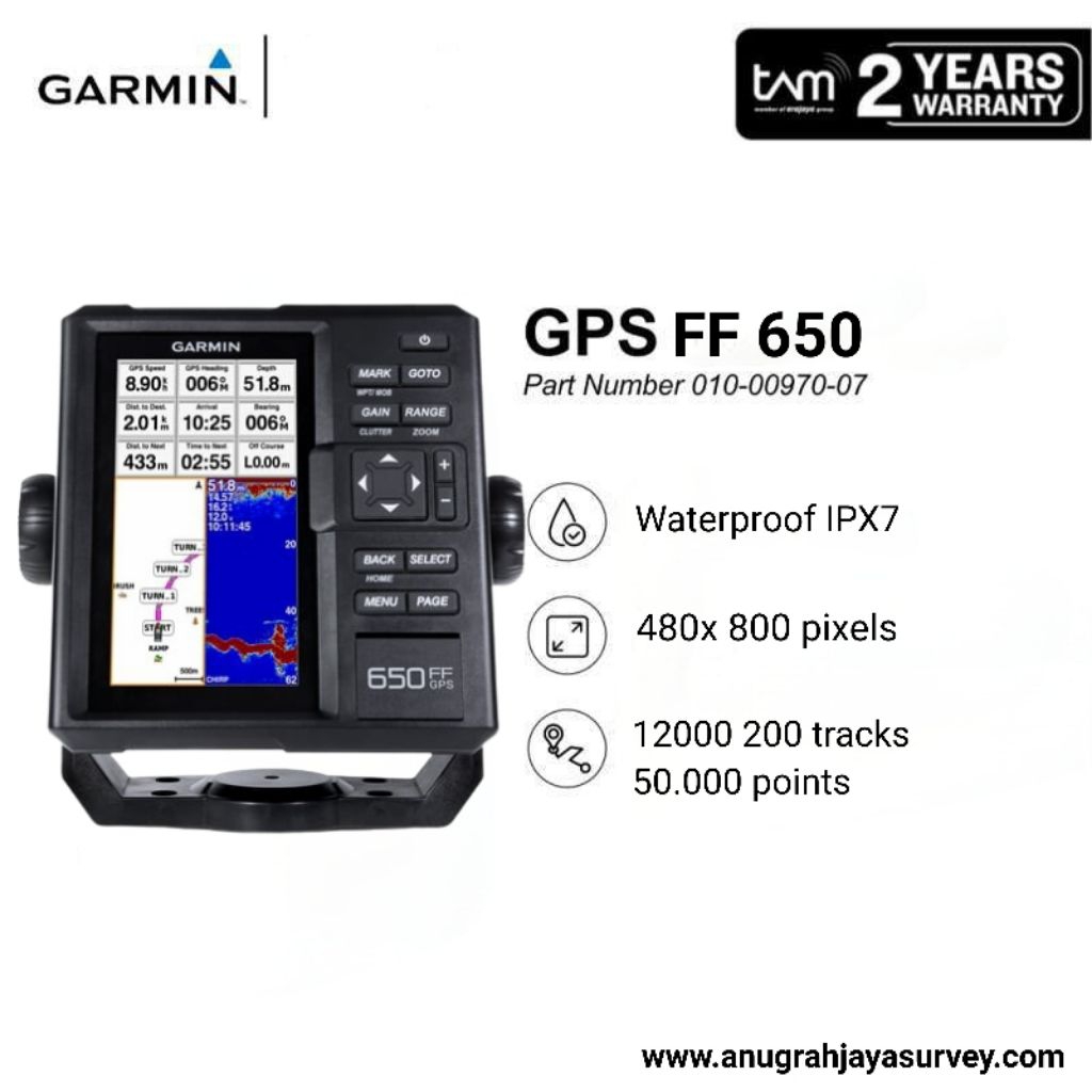 Gps Garmin Fishfinder 650