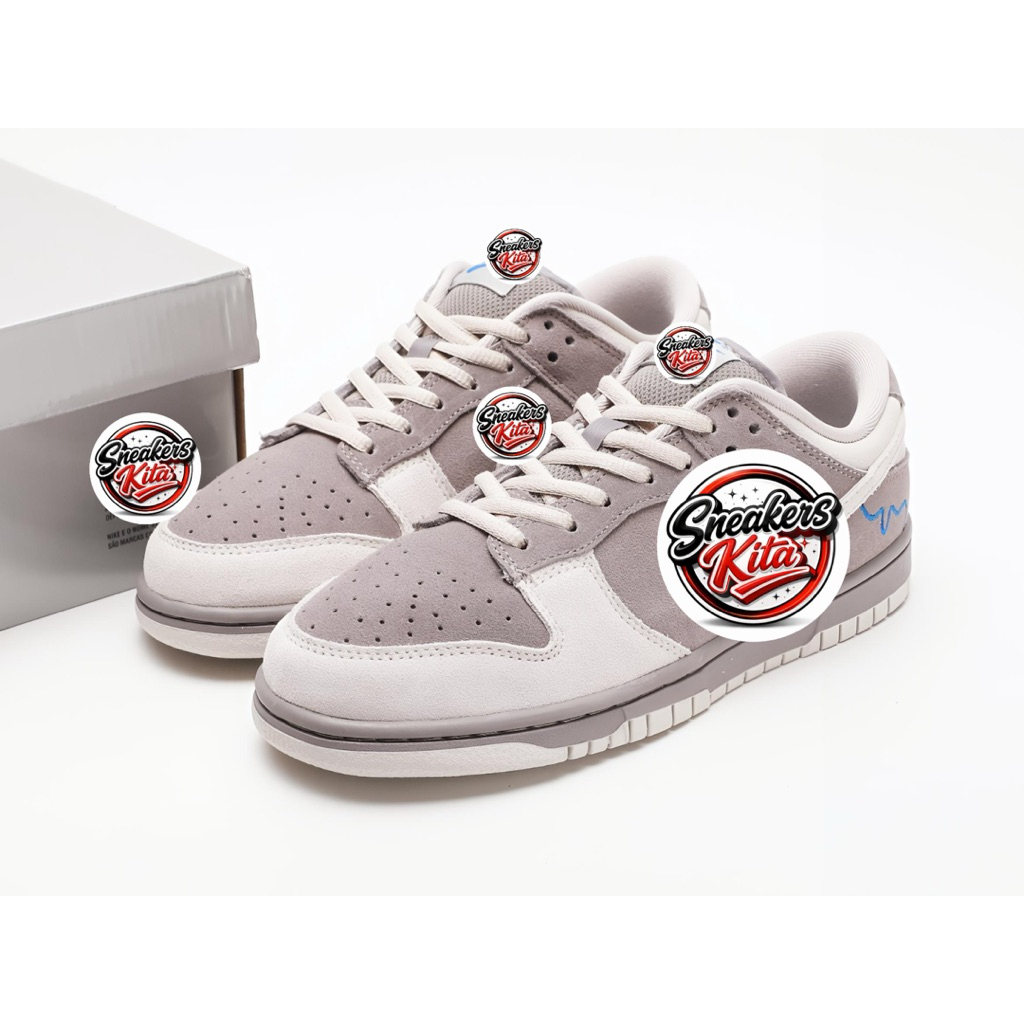 SNEAKERS KITA - Sepatu Sneakers Dnk L-ow London Grey