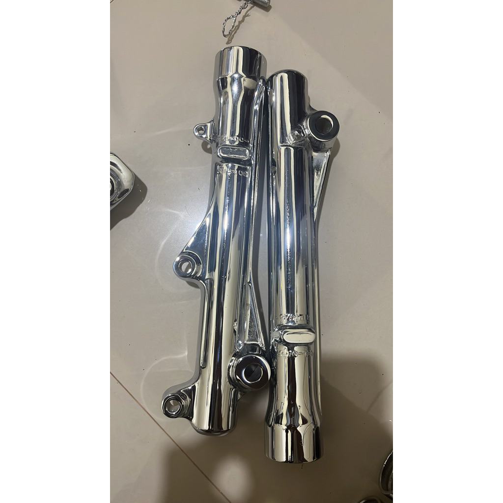 BOTTOM SHOCK SCOPY,VARIO,BEAT KODE KZL ORI CHROME