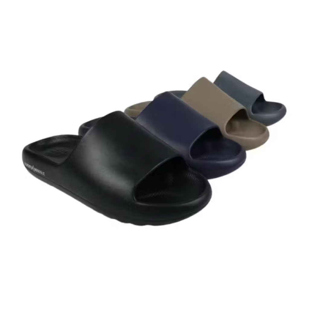 LUOFU sandal luofu selop pria bahan karet empuk sendal laki-laki dewasa sendal luofu cowok sandal se