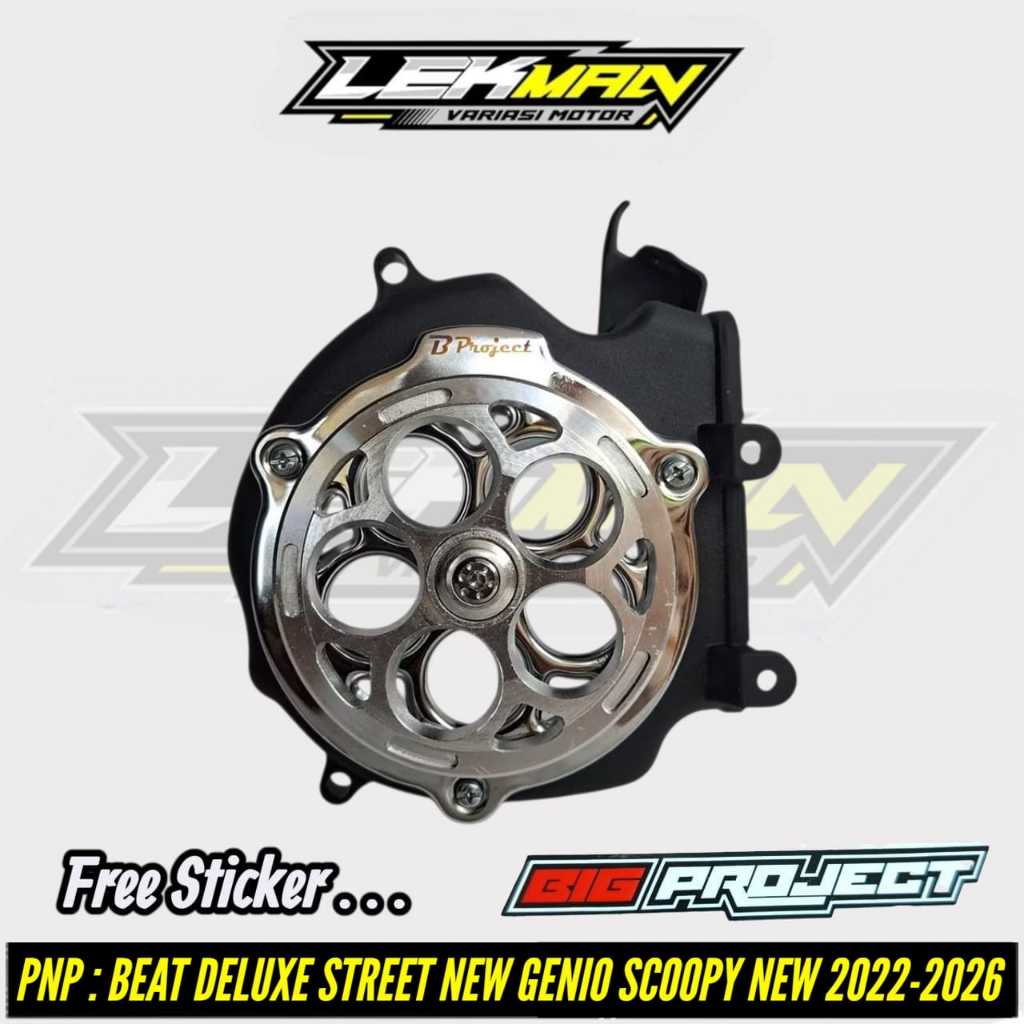 Tutup Kipas Beat Deluxe Sporty Cbs ISS 2022-2026 Set Spinner Bulat Type V2 Bigproject Original Pnp B