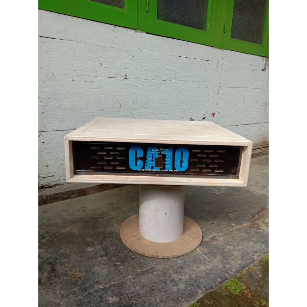 BOX POWER CA10 BAHAN TRIPLEK TEBAL 12 MM SUDAH PLAT DEPAN BELAKANG