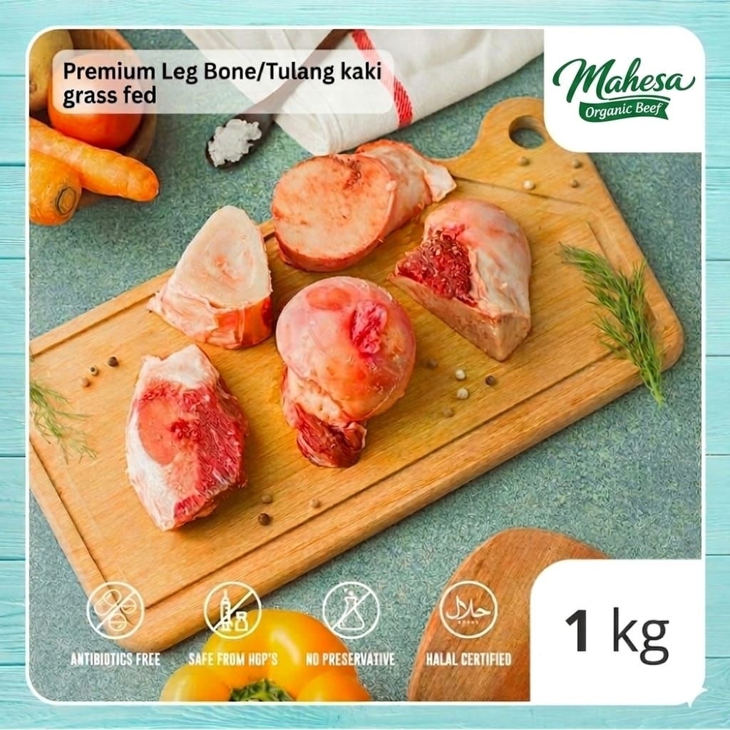 Premium Leg Bone Grass Fed/Tulang Kaki Sumsum Sapi Fresh Frozen Import