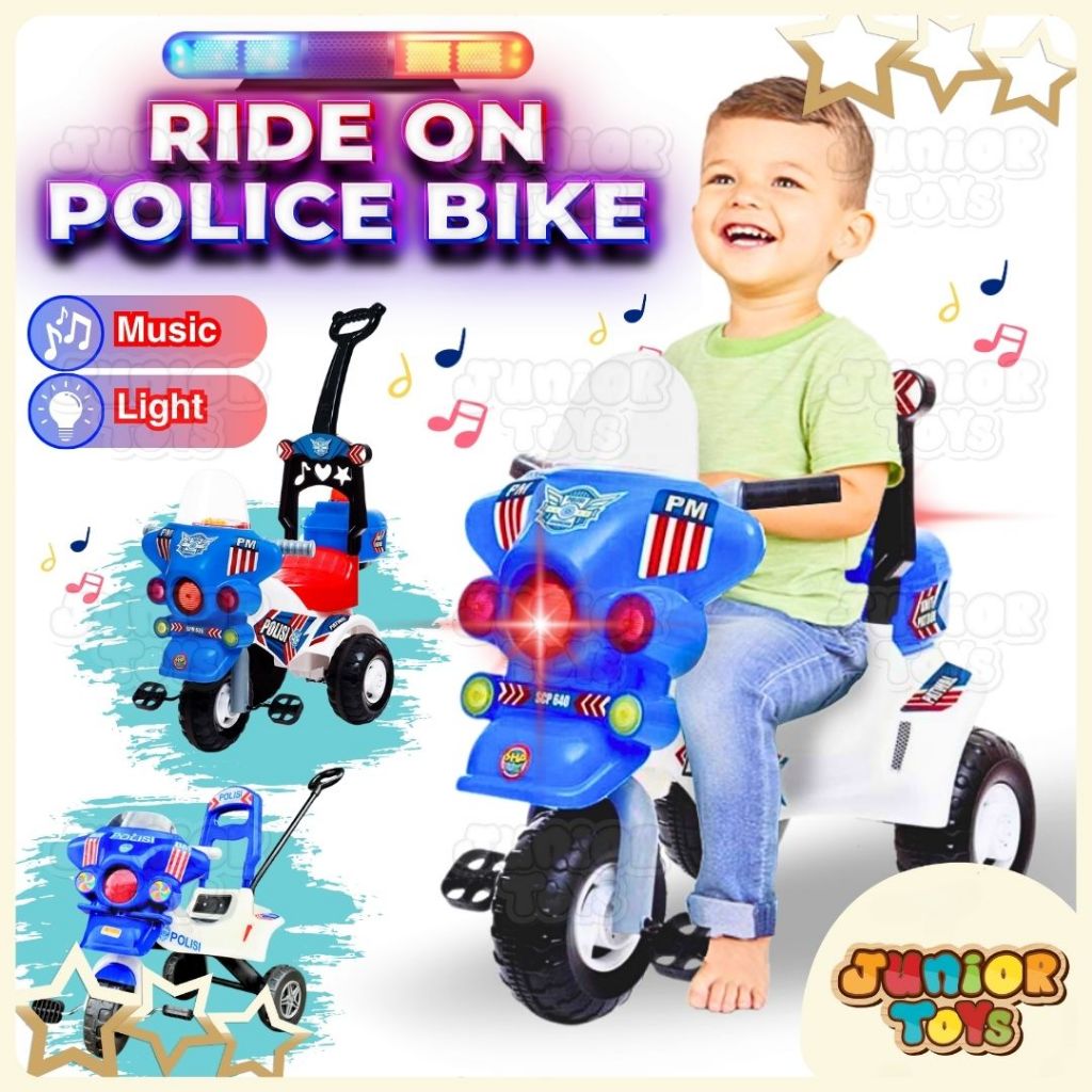 Sepeda Plastik Dorong Roda Tiga Ride On Sepeda Anak