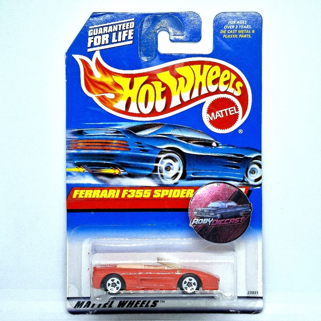 Hot Wheels Ferrari F355 Spider Red Collector 1119