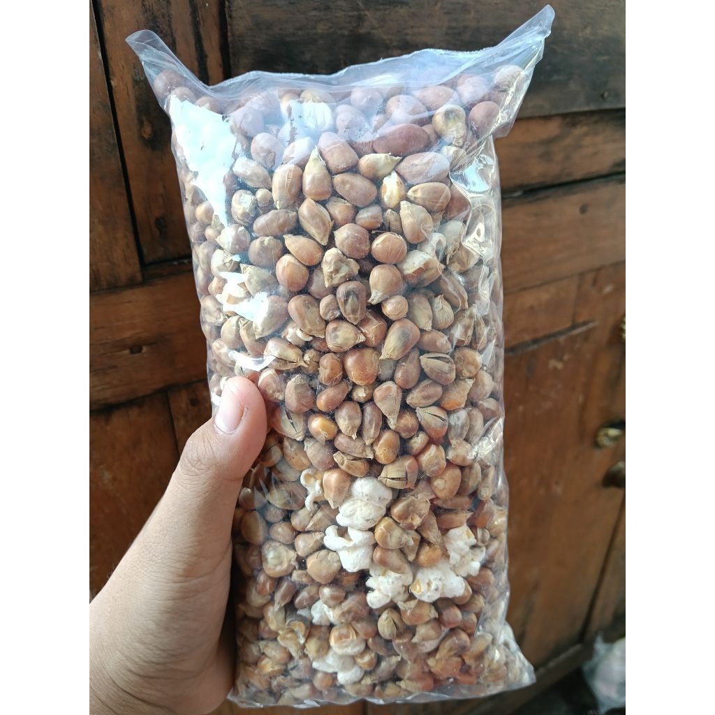 jagung tayamum+kacang di goreng pake  pasir fresh  ( pesan baru di goreng kan)