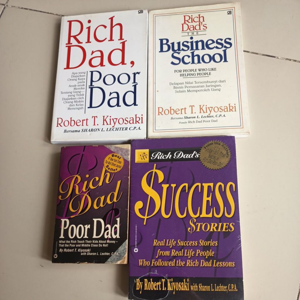 Rich Dad Poor Dad, Retire young retire rich, rich dad's business school