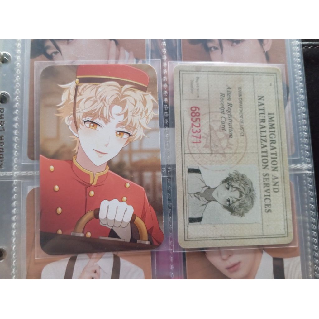 [BACA DESKRIPSI DULU] PC OFFICIAL SUNOO SHION ENHYPEN DARK MOON MEMORABILIA SET