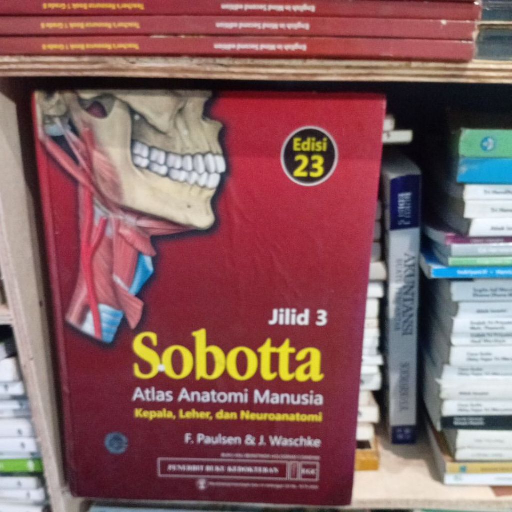 Buku bekas _Sobotta _ Atlas anatomi manusia