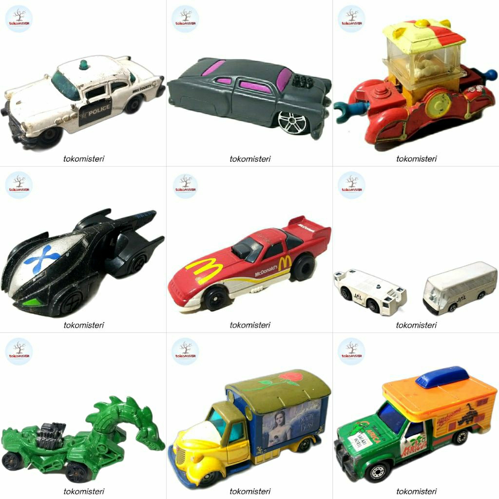 Pesawat Mobil Sedan Cadillac Diecast Truk Jip Jeep Airplane Airport Police Polisi Helicopter Scooby 